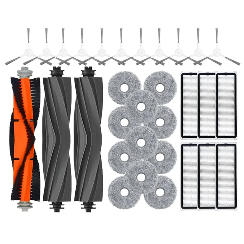 

A21F-For Dreame Bot L10 Prime / L10s Pro / L10 Pro Accessories Main Side Brush Hepa Filter Mop Cloth Replacement Spare Parts