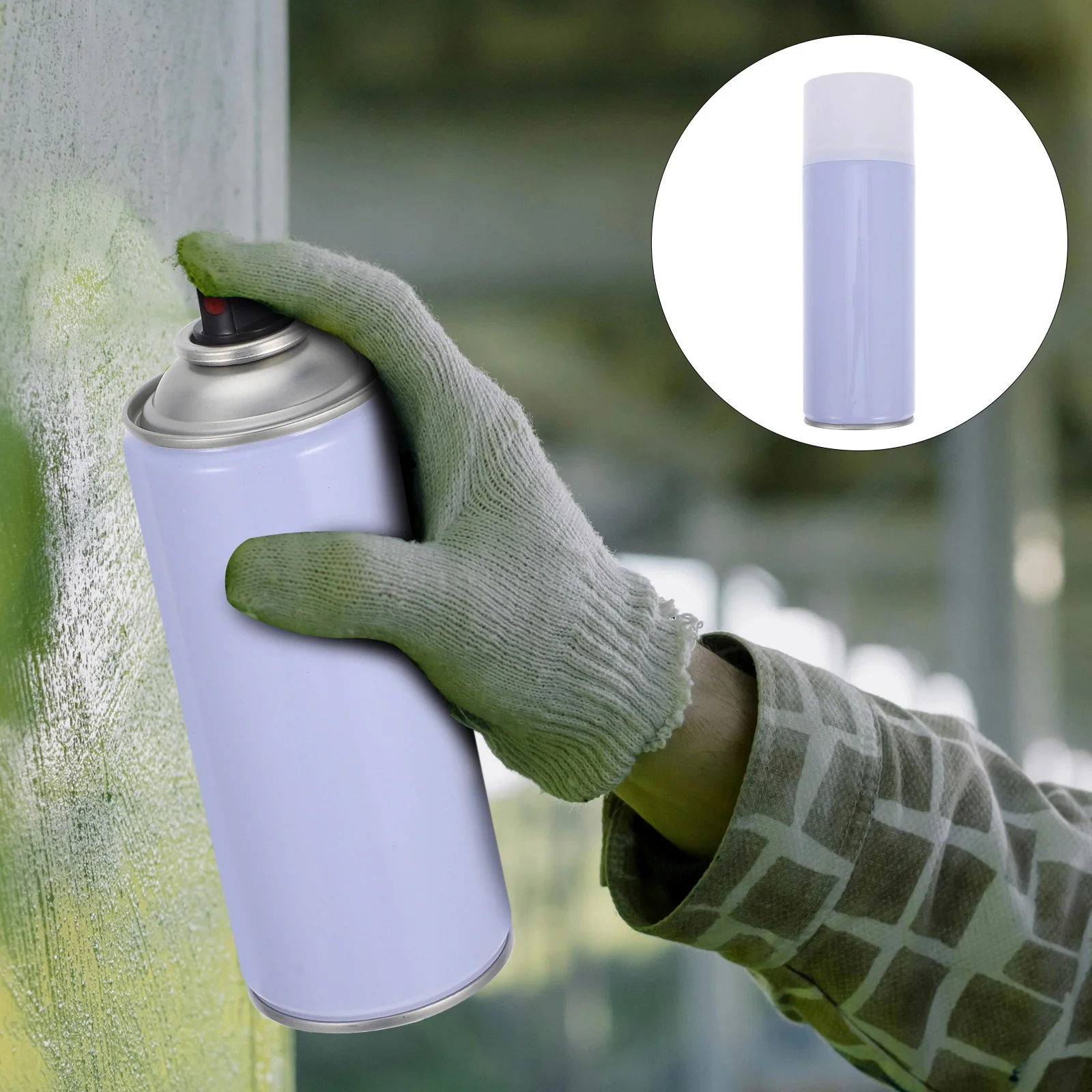 AEROSOL PAINT CAN ДЛЯ GRAFFITI Спрей для ретуши бутылок с щеткой Металлический шейкер Газовая насадка