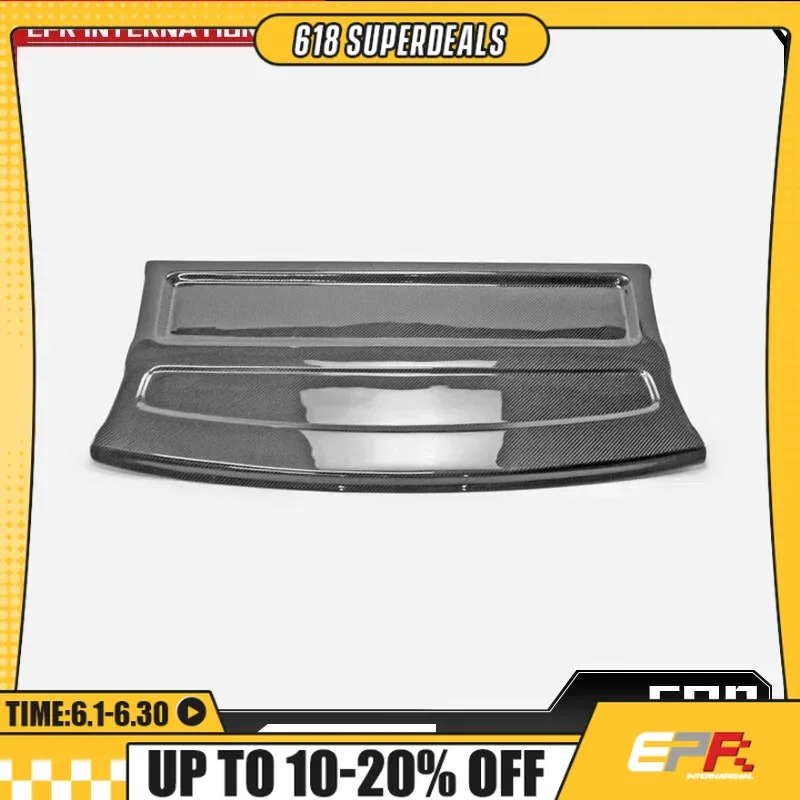 EPR-Nova STRYE para EK Civic Hatch Back Cargo Trunk Cover, Acessórios de Fibra de Carbono, Melhorar Aparelho Exterior