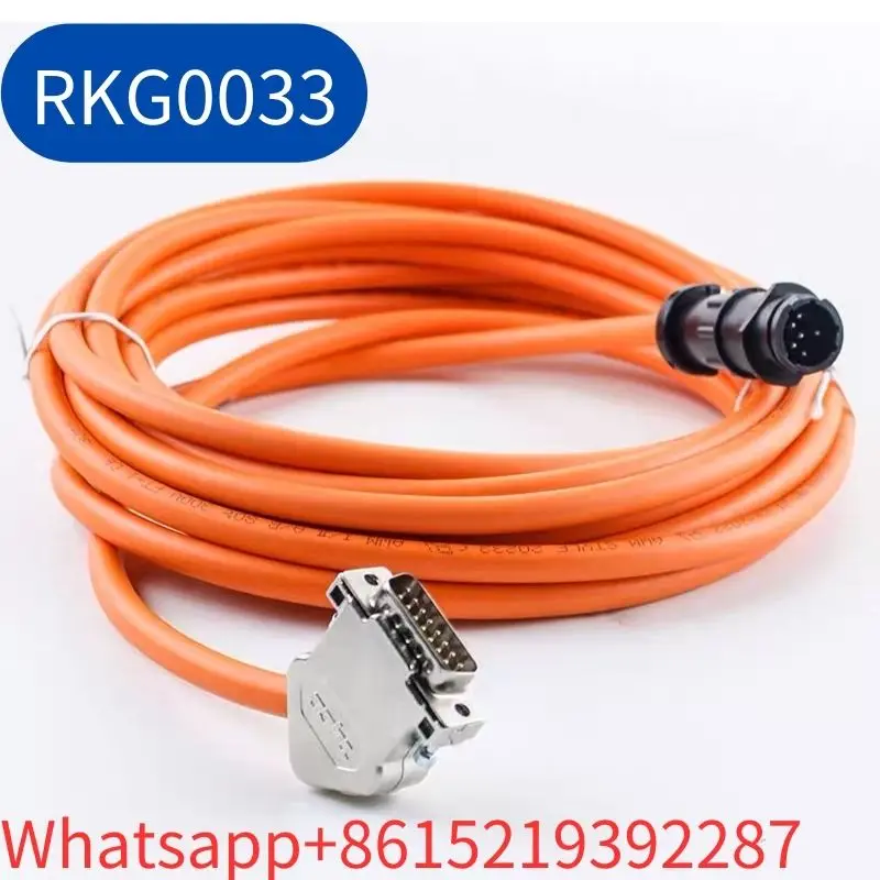 

Brand New RKG0033 10m encoder feedback cable INK0448 round head 9-DB15 male Fast Shipping