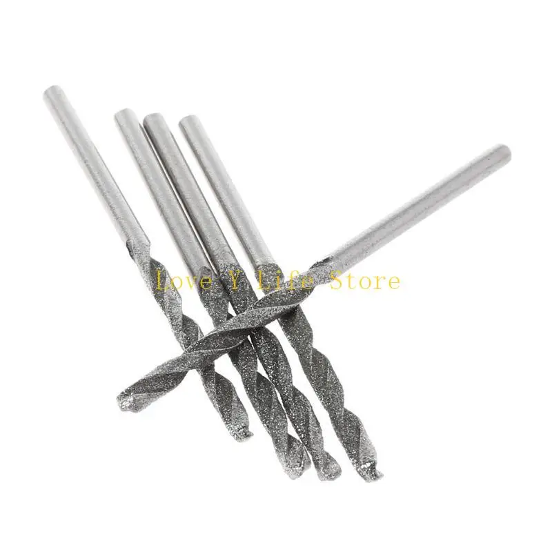 L74C 20pcs 1 mm 1,5 mm 2 mm 2 mm mm Diamond Twist Bits impostati per MET in vetro Met