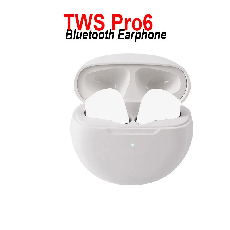 

3 Products Kits White/Black/Pink 3000mAh Battery + White TWS Pro6 Earphone + Transparent IPhone Case