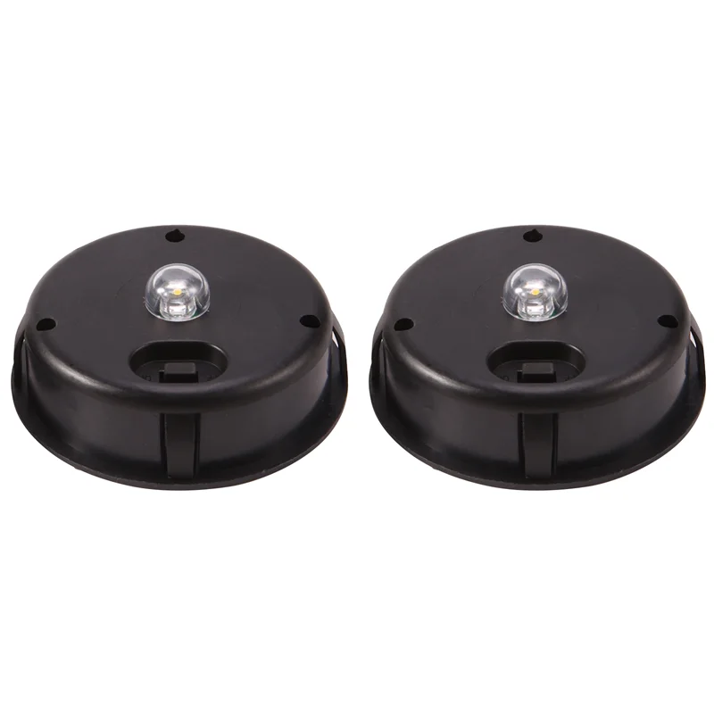 AD41-6Pc สมาร์ทสวนพลังงานแสงอาทิตย์เปลี่ยนรอบไฟ LED กล่องพลังงานแสงอาทิตย์กล่องแบตเตอรี่โซล่าเซลล์ Li-Ion แบตเตอรี่