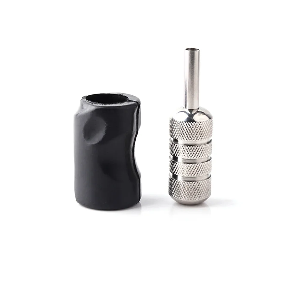 

2Pcs Tattoo Handle Cover Silicone Grip Sleeve Ergonomic Comfortable Studio Essential Heat Resistant Easy Clean Professional Use