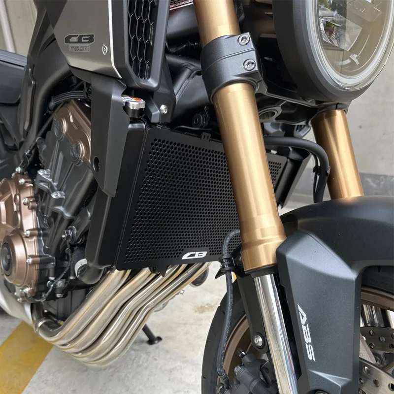 لهوندا CB650R CBR650R CBR650F CB650F CB 650R 2019-2024 2022 2023 دراجة نارية شبكة المبرد غطاء حماية خزان الوقود حماية