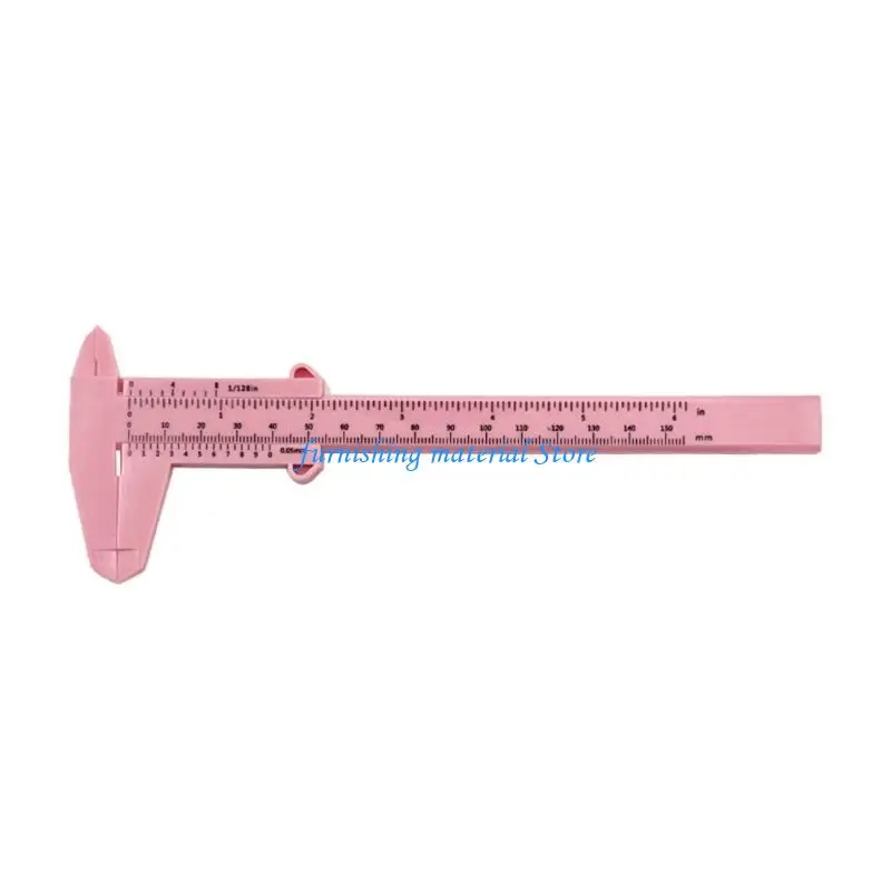 

Y5GD 150mm Plastic Vernier Caliper Including Inch and MM Double Scale Marking For Precise Dimensioning
