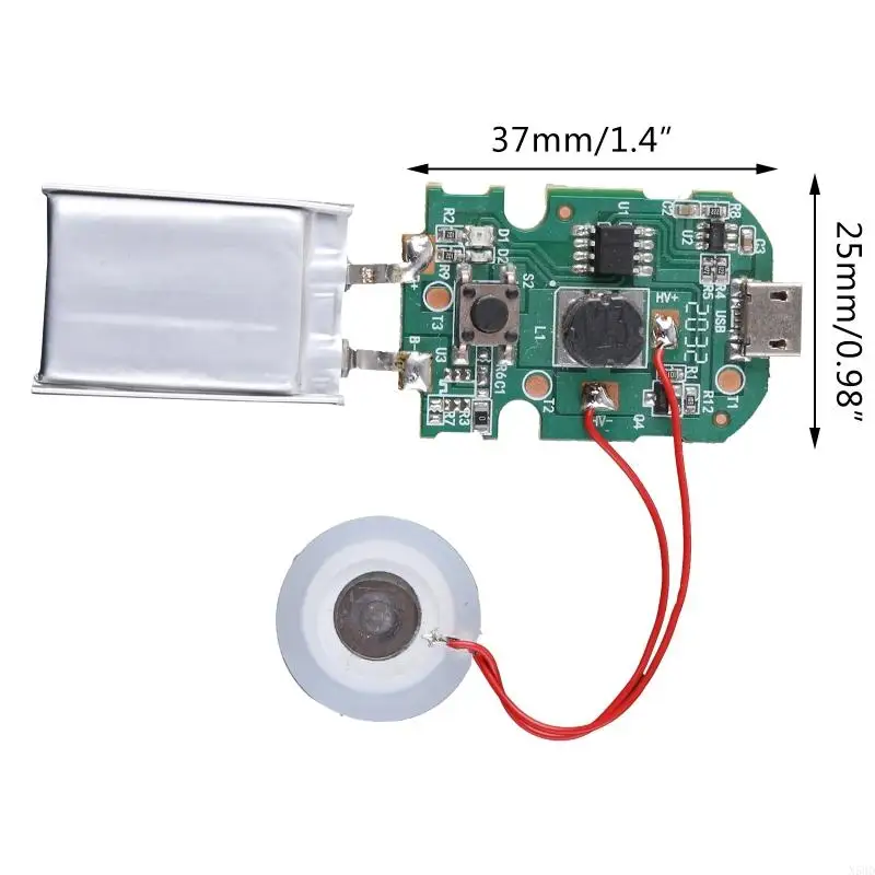 加湿器部品N58D用のミストメーカーフォッカーセラミックスディスクとドライバーサーキットボード