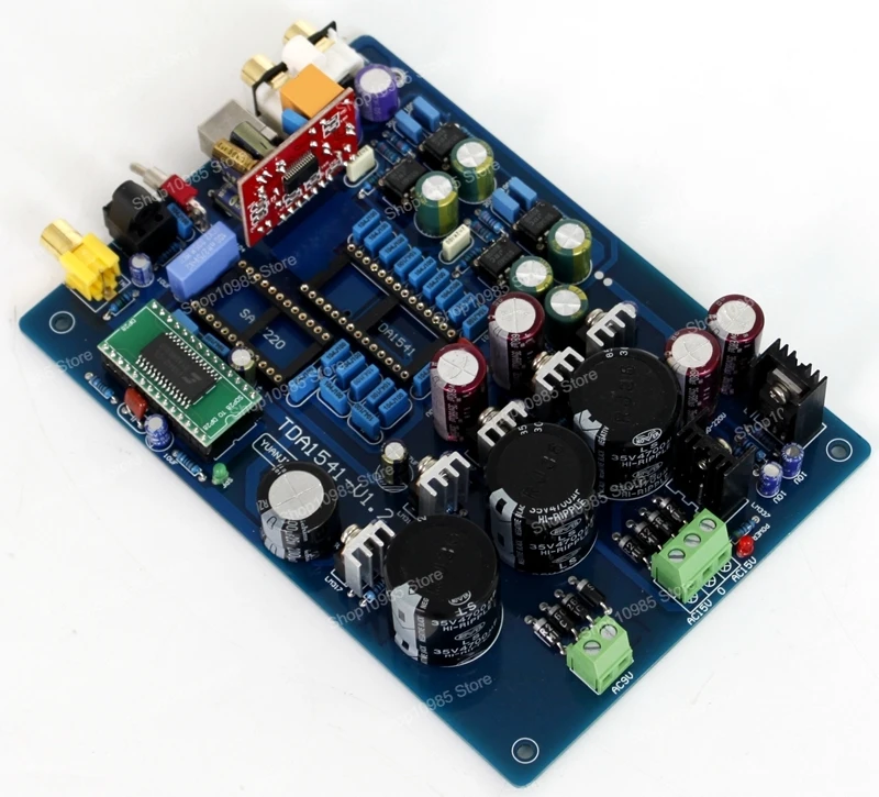 CYJ-TDA1541 fiber optic, coaxial decoding board (including USB, excluding TDA1541 and SAA7220 IC)