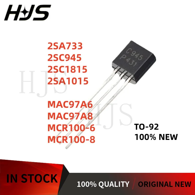 50-шт-лот-100-новый-транзистор-mac97a6-2sc1815-2sa1015-2sa733-mcr100-6-mac97a8-2sc945-mcr100-8-c1815-a1015-a733-c945-to-92