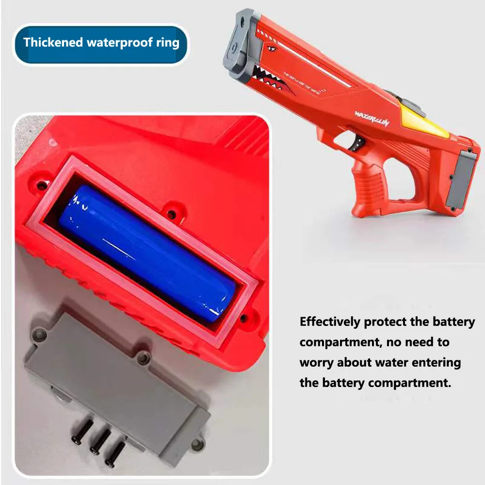 Automatic Large Electric Water Gun Toy Children Outdoor Beach games Pool Summer Toys High Pressure Large Capacity Water Guns