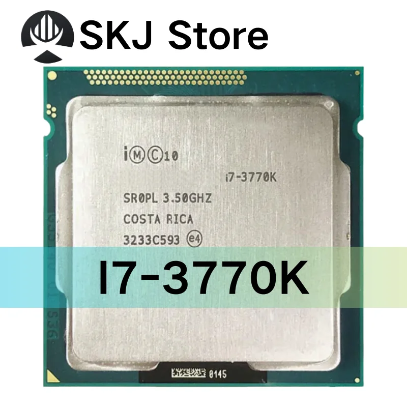 Core i7 3770K i7-3770K Quad Core LGA 1155 3.5GHz 8MB Cache With HD Graphic 4000 TDP 77W Desktop