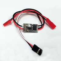 1PCS Micro Brushed 7A ESC 2-3S One/Two Way Electric Speed Controller with 5V 1A BEC Signal Light Indication for RC Airplane/Car