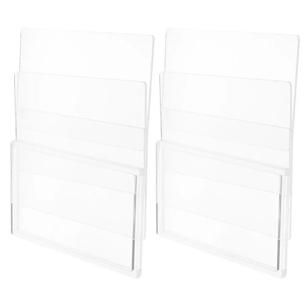 

Signage Material High Transparency Acrylic Frames Card Display Decor DIY Desktop naments L scape Moving