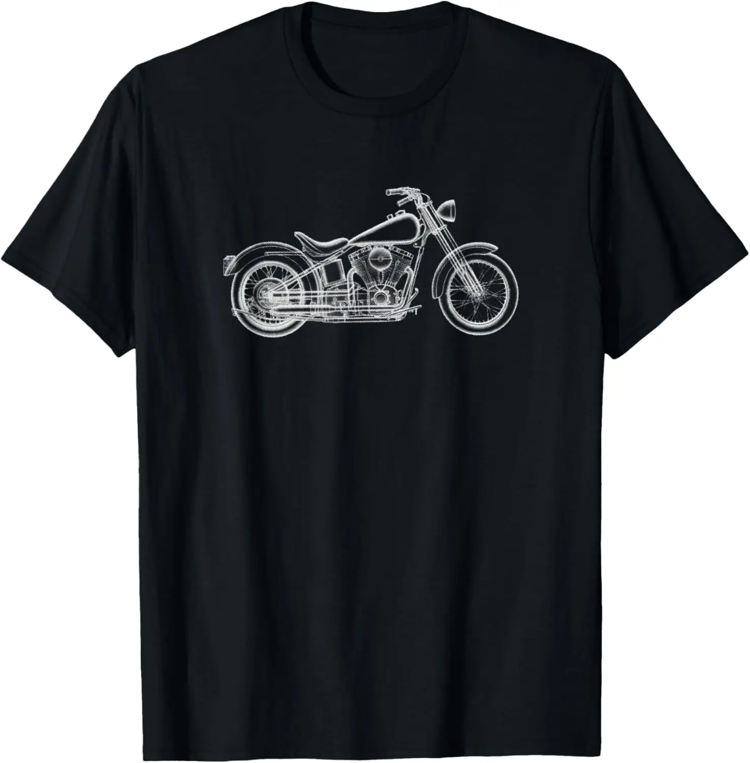 

Винтажная классическая велосипедная футболка Motorcycle Rider