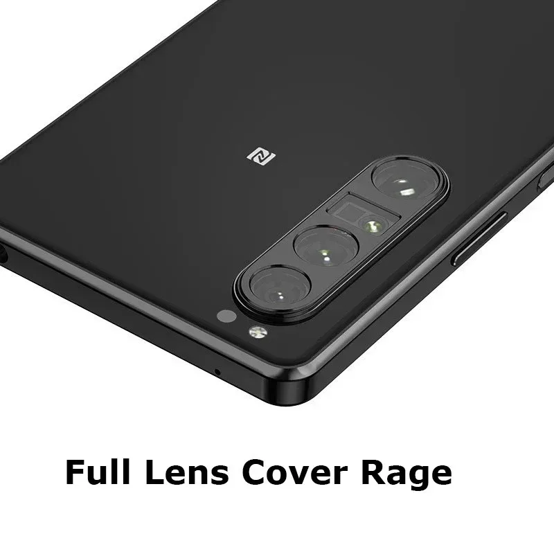 Rear Camera Lens Cover Case for Sony Xperia 10 1 V VI IV III 3D Aluminum Metal Camera Cover Lens Screen Protector Case Bumper view 3