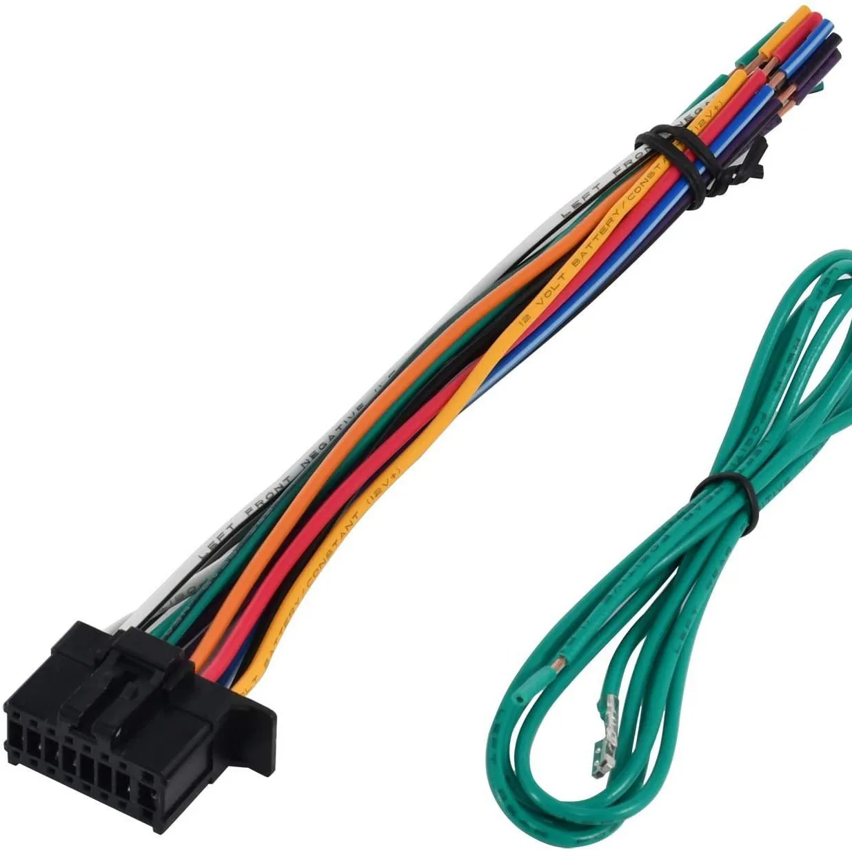 Suitable for 16-pin Pioneer host harness tail cable retrofit plug harness radio stereo DEH AVH AVIC