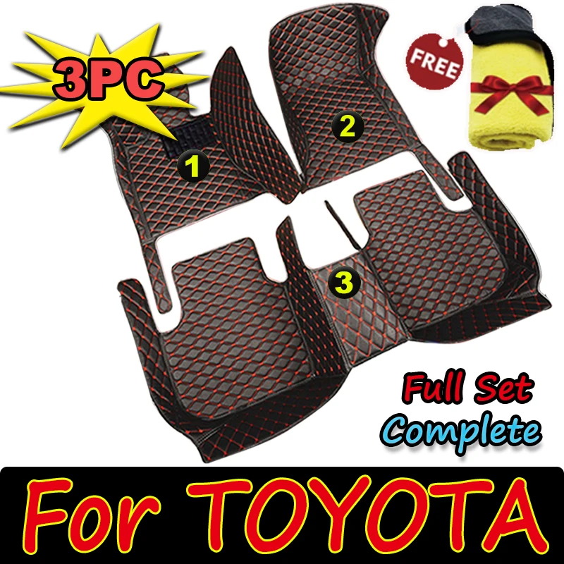 

Car Floor Mats For TOYOTA Tundra Tundra Ⅱ Vios Fortuner Kluger CHR Tacoma Supra Sai Wish 86 Yaris cross Car Accessories