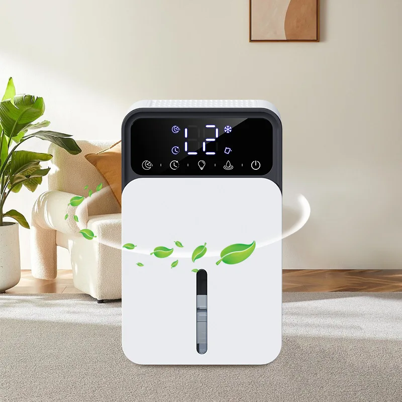 1500ML Portable Air Dehumidifier For Home Mute Moisture Absorbers Machine Air Dryer For Bedroom Office Kitchen Deodorizer Dryer