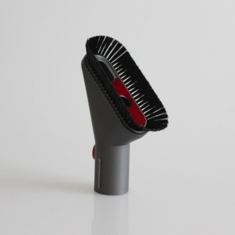 High Quality Black Gray Soft Dust Brush Soft Natural Bristles Dusting Brush For Dyson Quick Release Soft Dusting Brush