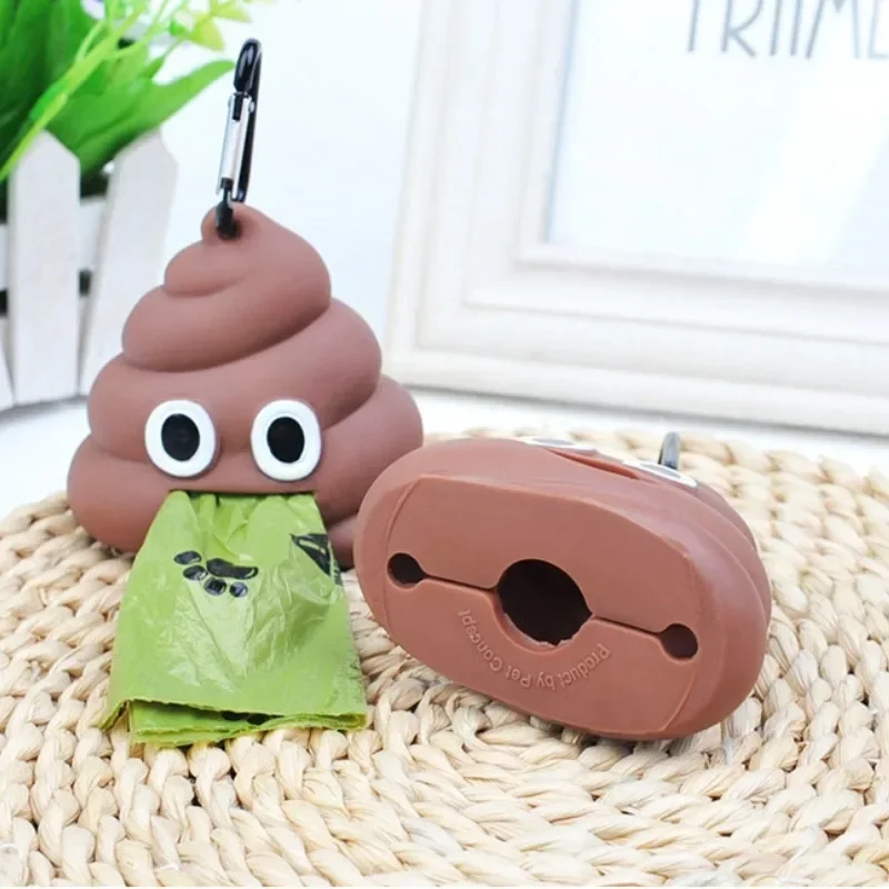 Pet Waste Bag Dispenser Poo Bag Dog Cat Garbage Truck Pet Bag Loader Cleaning Tools Pet Products Poo Shape Outdoor Portable