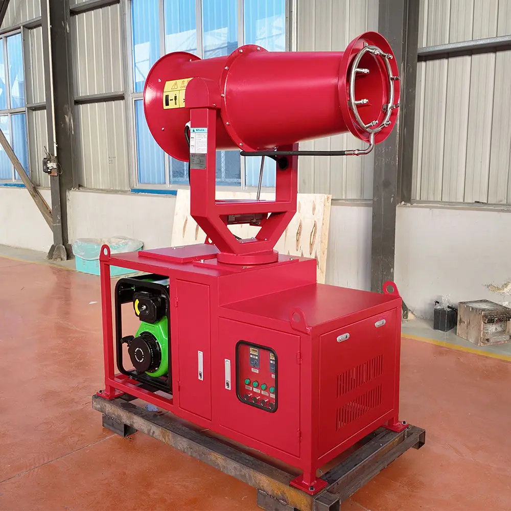 20-120 Meters Water Fog Cannon Dust Control for Road Construction Mist Cannon Machine Factory Price Fog Cannon Sprayer