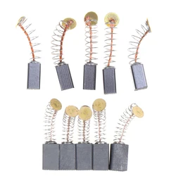 10 Pcs Brass Carbon Brushes Motor Replacements For Electric Grinding Heads 5*5*8cm /5*8*13mm