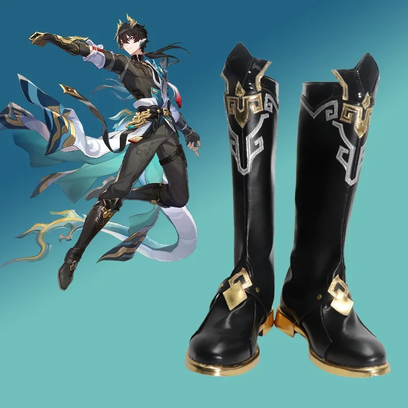 2025 لعبة هونكاي: StarRail Dan Heng • Permansor Terrae أحذية كوسبلاي أحذية لحفلات الهالوين كوميكون للبالغين والنساء والرجال