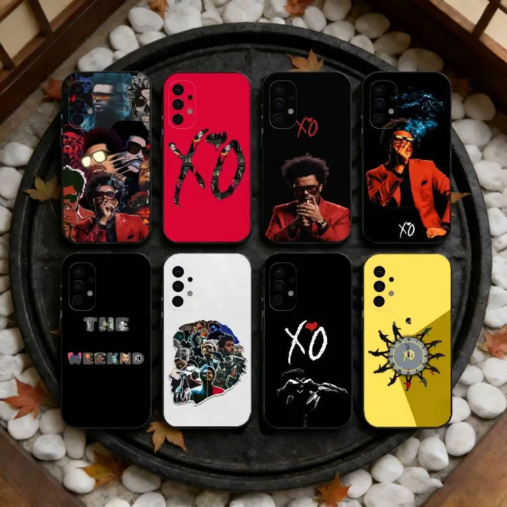 

T-The W-Weeknd XO Phone Case For Samsung S25,S24,S23,S22,S21,S20,Plus,Fe,Lite,Others Black Cover