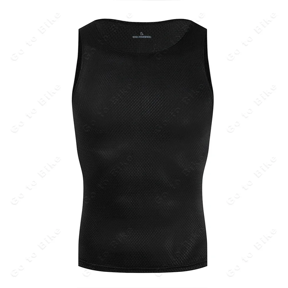 Camiseta interior colorida para ciclismo, ropa interior de secado rápido, Jersey sin mangas de alta elasticidad para bicicleta de montaña y carretera