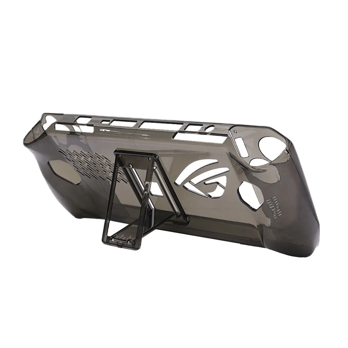 

T07C-Прозрачный защитный чехол для ASUS Rog Ally с подставкой, чехол из ТПУ, полная защита, противоударный чехол для ROG ALLY, аксессуары-B