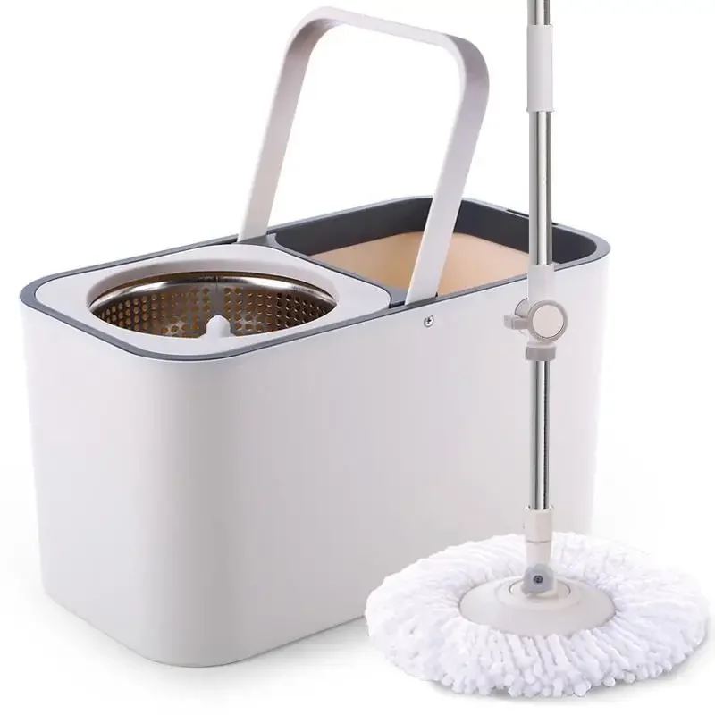 

Mop bucket, spin dry mop, dual drive, no hand washing, mop rotating bucket