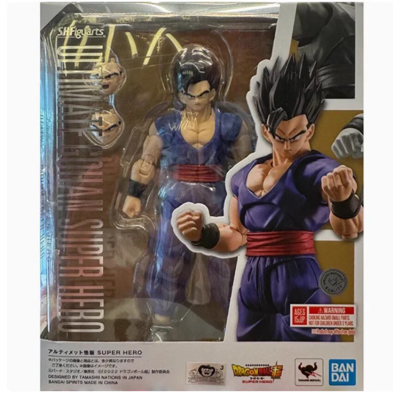

Authentic Bandai SHF Ultra-Instinct Gohan Superhero Poseable Action Figure in Stock