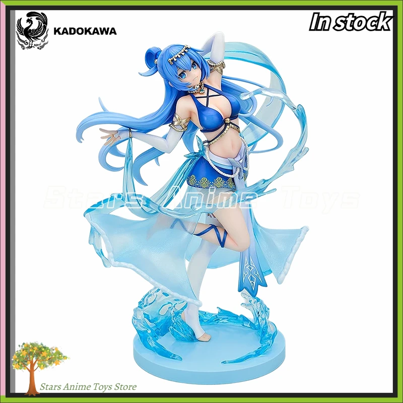 

Original KADOKAWA KDcolle Kono Subarashii Sekai Ni Shukufuku O! Aqua 10th Anniversary Dress Ver Model Animation Figure Toys