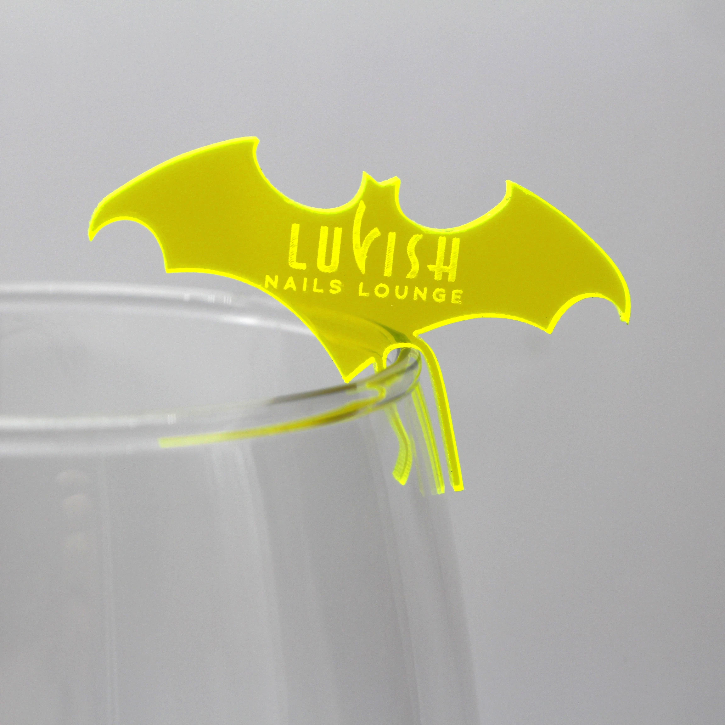 Acrylic Drink Toppers for Halloween Decoration, Drink Tags, Drink Charm, Cocktail Toppers, Halloween Decorations, 40,60, 80PCs