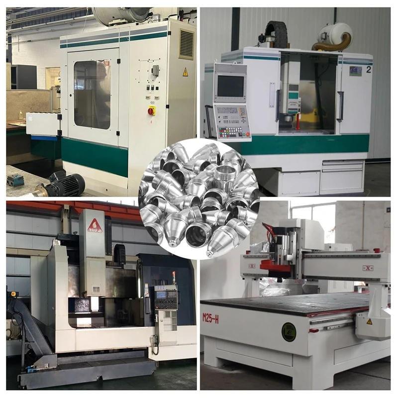 100 ชิ้น P80 ตัดไฟฉายตัดพลาสม่า Consumable ตัด CNC 60A 80A 100A P80 พลาสม่าไฟฉาย Tip Electrode หัวฉีด