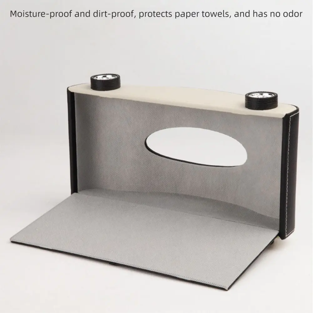 

Creative Car Shape Tissue Box Decorative Simulated Tire Auto Napkin Holder Space Saving Anti-Moisture