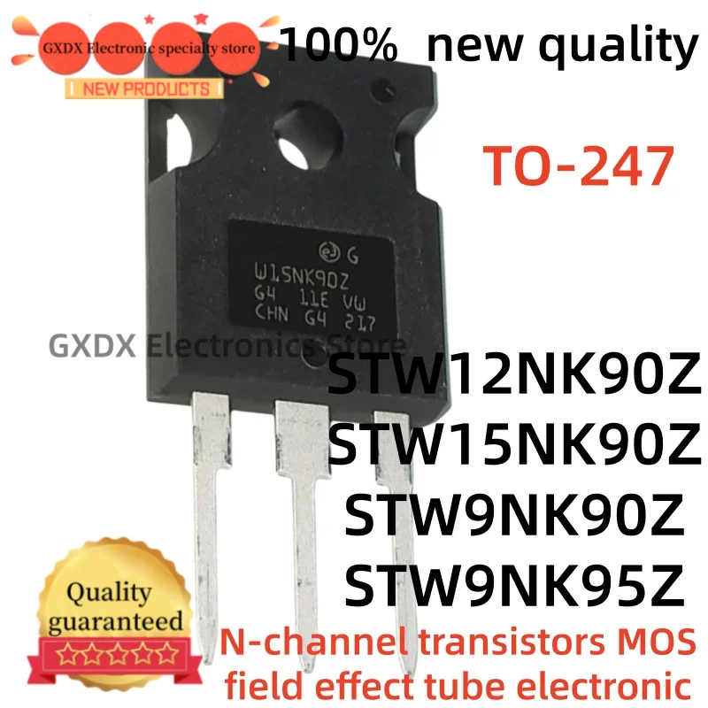 5-10pcs new W12NK90Z W15NK90Z 9NK90Z 9NK95Z 12NK90Z 15NK90Z STW9NK90Z STW9NK95Z STW12NK90Z STW15NK90Z W9NK90Z W9NK95Z TO-247