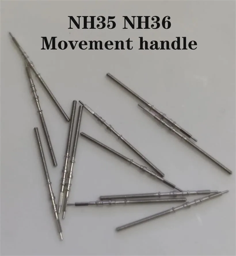 Watch Movement Accessories Are Suitable For NH35 NH36 Mechanics Movement Handle Adjusting The Time Zilai Pole Movement Parts