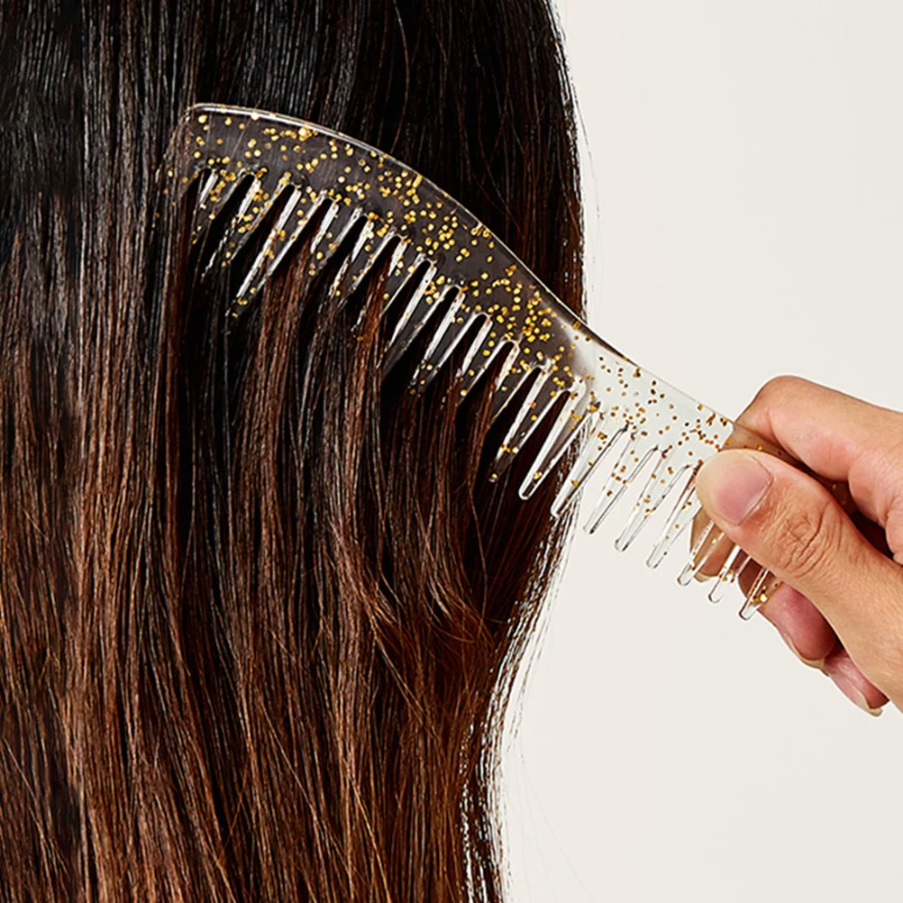 

2Pcs Wide Tooth Comb Hair Combs for Women Thick Curly Wavy Hair Detangling and Styling Wide Tooth Comb Combs for Women