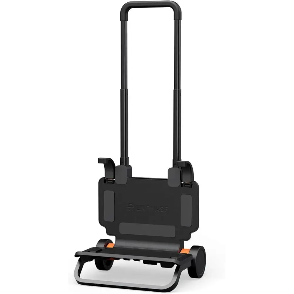 

Portable Enphase IQ Cart for Secure Transport of IQ PowerPack 1500, Durable with Brakes, Foldable Handle, Compact Storage, 5-Yea