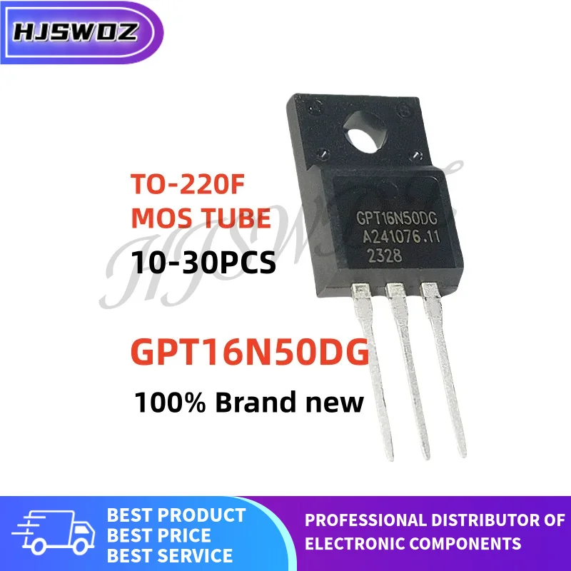 10~30pcs New GPT16N50DG GPT 16N50DG 16N50 TO-220F MOSFET Field effect transistor
