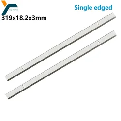 2Pcs 319x18.2x3.2mm Planer Blade Knives HSS Single Edge Planer Cutting Tool For JET JWP-12 COBRA GMC Ryobi AP13 MA1931 CT-340