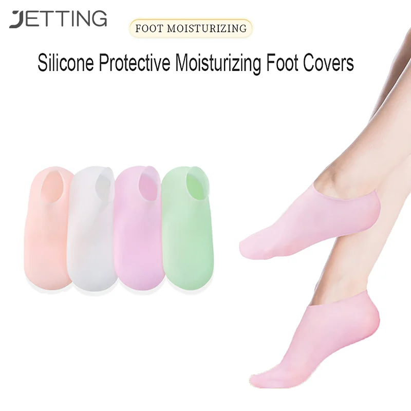 Spa Silicone Socks Moisturizing Gel Socks Foot Care Tools To Exfoliate And Prevent Dry Cracks Dead Skin Removal Protector