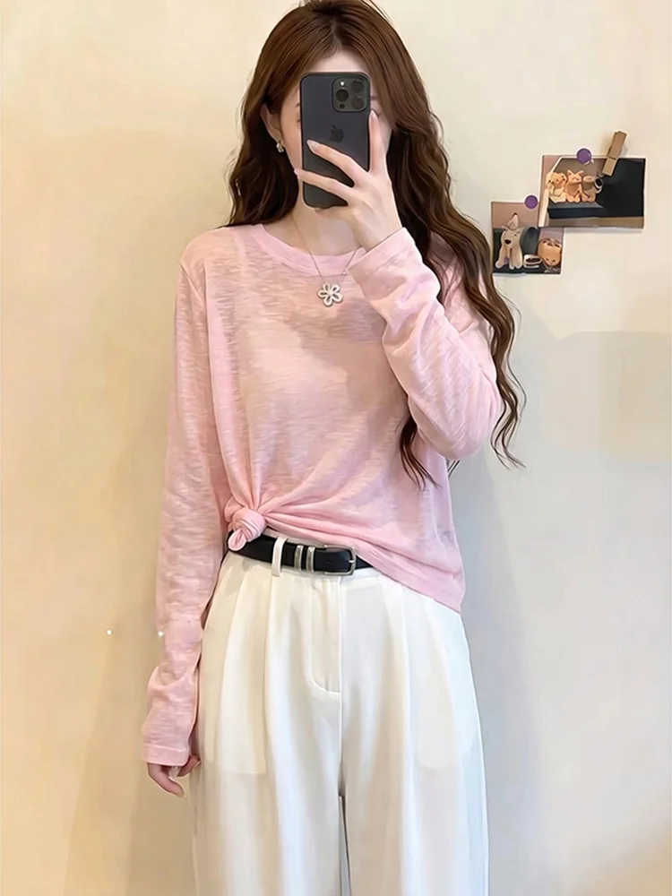 Casual Loose round Neck Embroidered T-Shirt Women's Summer New Style Comfortable Lazy Atmosphere Versatile Cleanfit Style T-s...