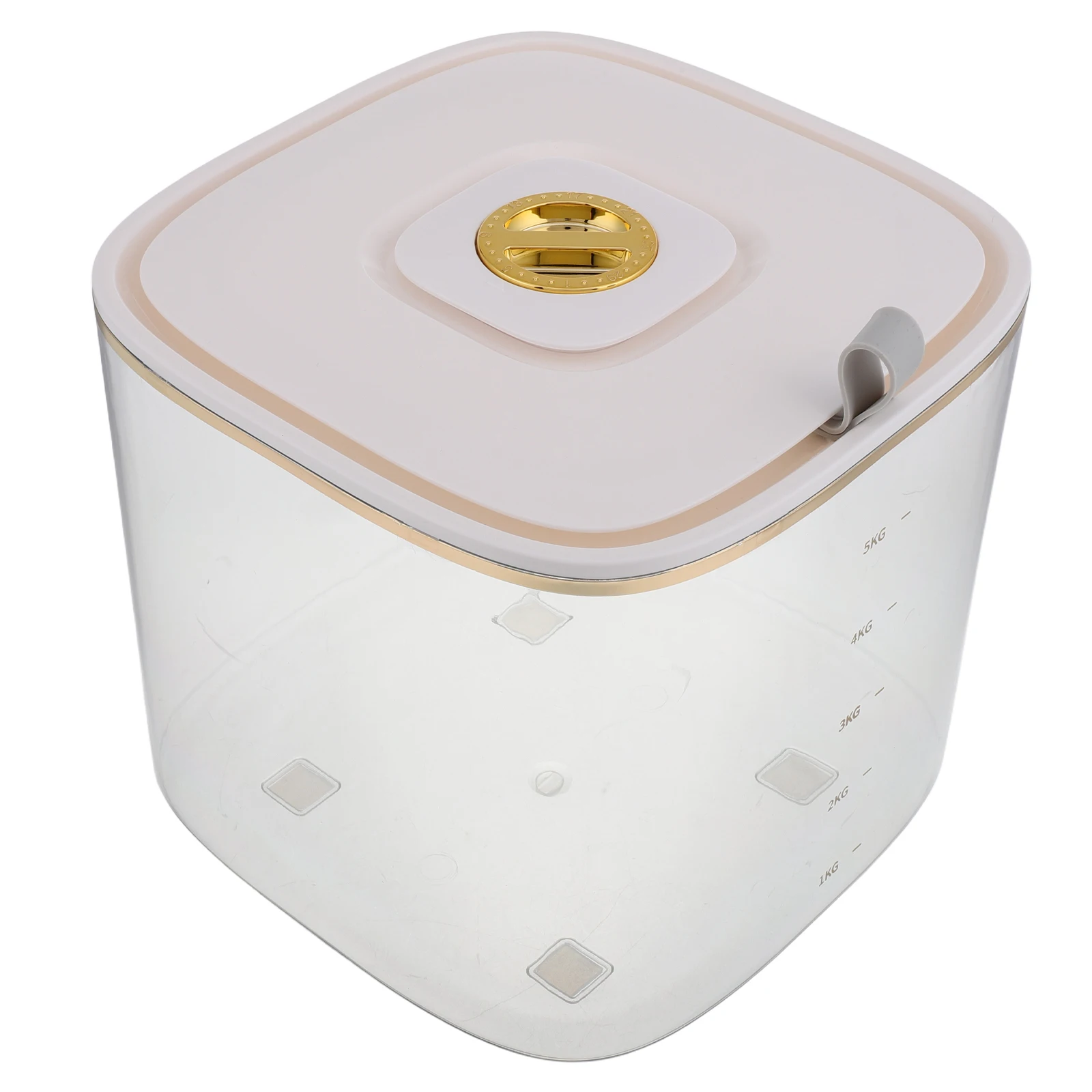 

Rice Storage Box Candy Jar Coffee Grounds Container Household Bucket Food Flour