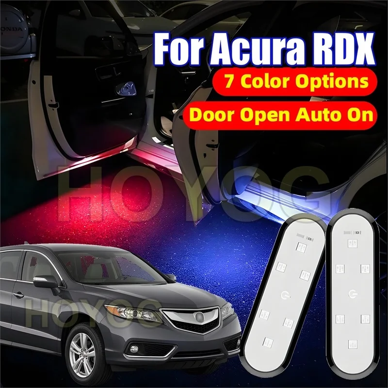 Fit for Acura RDX 2013-2018 Wireless Car Door Light with a Magnetic Sensor and a USB Rechargeable Battery