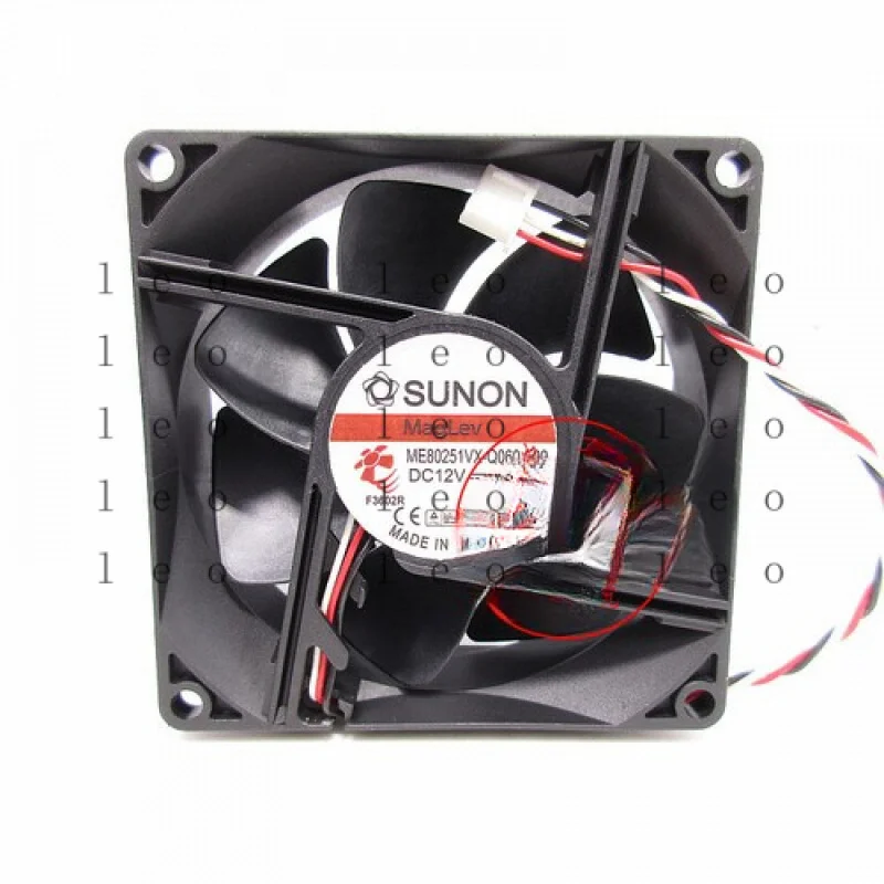 

BB 1PC for SUNON ME80251VX-Q060-F99 12V 1.9W 8025 3-wire 8CM cooling fan