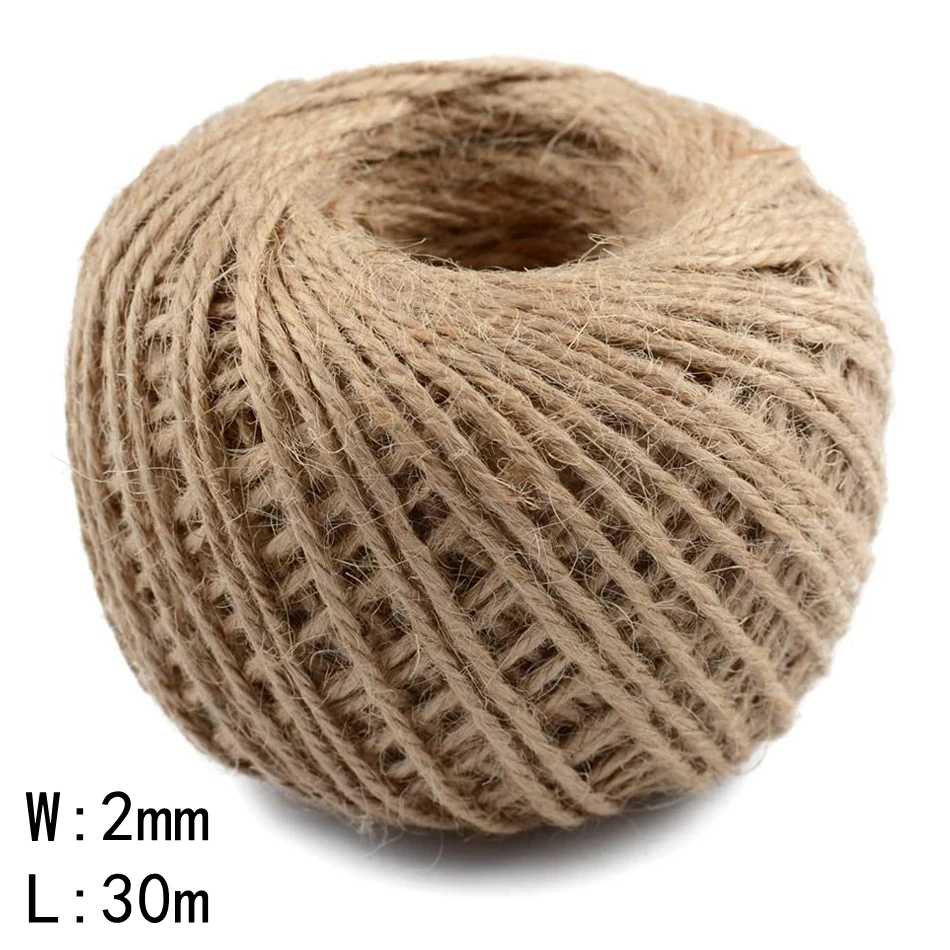 500 Meters Natural Jute Twine Best Arts Crafts Gift Christmas Durable Packing String