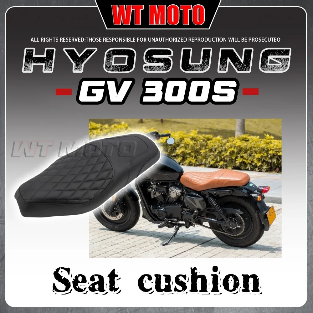 

For HYOSUNG GV300s double seat cushion Hyosung GV125S Gv 300 s 300Gvs GV125S 300sGv gv 300 s 300gv s diamond seat cushion modif