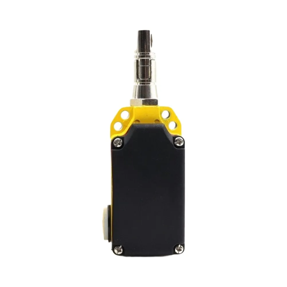 Single Phase Pull Rope Switch Plastic Black For Crane Safety Limit Automatic For Reset 1NO1NC 5A 220V Industrial Stop Cord